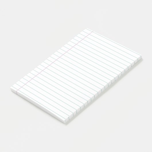 Breedgereguleerde Notitieboek plakbiljetten Post-it® Notes (Schuin)