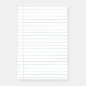 Breedgereguleerde Notitieboek plakbiljetten Post-it® Notes (Voorkant)