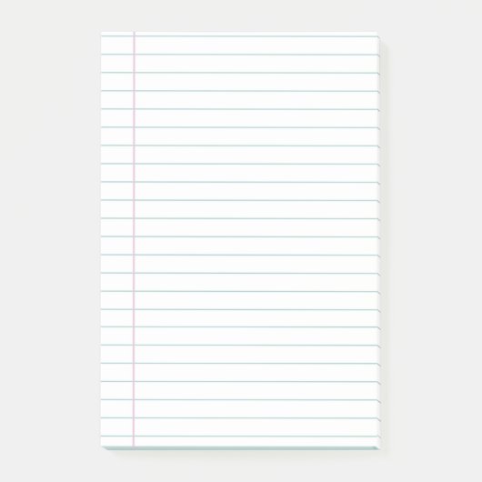 Breedgereguleerde Notitieboek plakbiljetten Post-it® Notes (Voorkant)