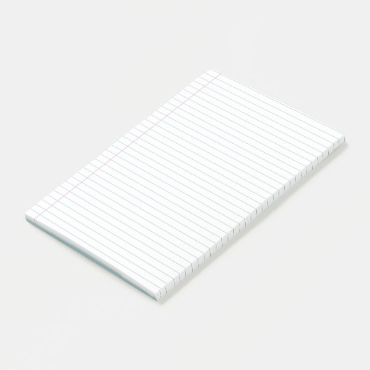 Breedgereguleerde Notitieboek plakbiljetten Post-it® Notes (Schuin)