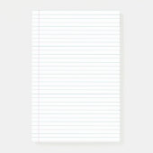 Breedgereguleerde Notitieboek plakbiljetten Post-it® Notes (Voorkant)