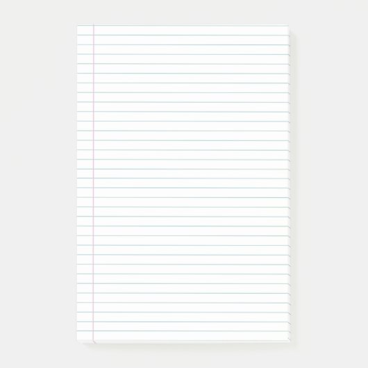 Breedgereguleerde Notitieboek plakbiljetten Post-it® Notes (Voorkant)