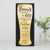 Breedjes voor ik de co-Ed bruiloft-douche doe Kaart (Staand voorkant)