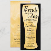 Breedjes voor ik de co-Ed bruiloft-douche doe Kaart (Voorkant / Achterkant)