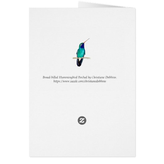 Breedkopvogel (Achterkant)