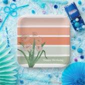 Breedpaalband - Modern Papieren Bordje (Feest)