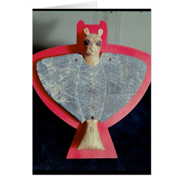 Breedplaat in de vorm van een leeuwenkopel (Voorkant)