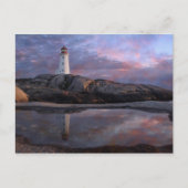 Breedpool door vuurtoren briefkaart (Voorkant)