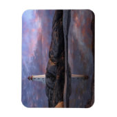 Breedpool door vuurtoren magneet (Verticaal)