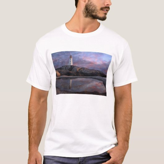 Breedpool door vuurtoren t-shirt (Voorkant)