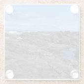 Breedpools bij Bob Creek, OF Glazen Onderzetter (Achterkant)