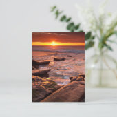 Breedpools bij zonsondergang, Californië Briefkaart (Staand voorkant)