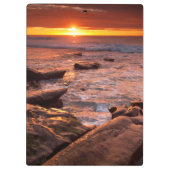 Breedpools bij zonsondergang, Californië Klembord (Achterkant)