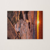 Breedpools bij zonsondergang, Californië Legpuzzel (Horizontaal)