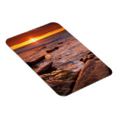 Breedpools bij zonsondergang, Californië Magneet (Rechterzijde)