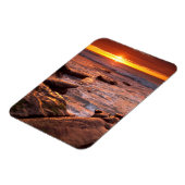 Breedpools bij zonsondergang, Californië Magneet (Linkerzijde)