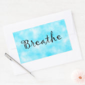 Breedrechthoeksticker Rechthoekige Sticker (Envelop)