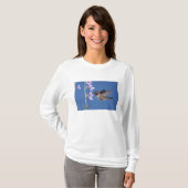 Breedstaartkolibrie, Selasphorus T-shirt (Voorkant volledig)