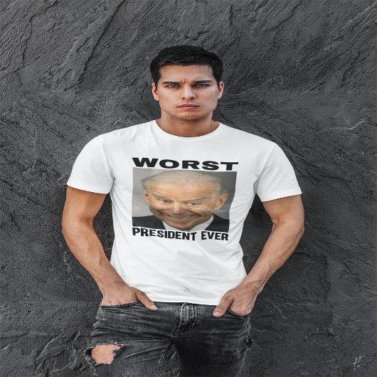 Breedste President ooit | Anti Joe Biden | L T-shirt