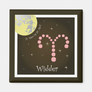 Breedte 21. März bis 20. April Magnet