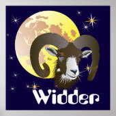 Breedte 21. März bis 20. April Poster (Voorkant)