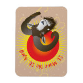 Breedte 21. März bis 20 april Premium Flexi Magnet Magneet (Verticaal)