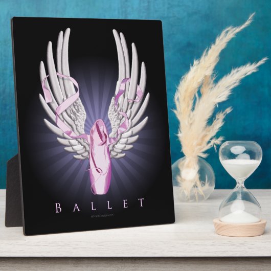 Breedte ballet (Dance) Plaque Fotoplaat (Zijkant)