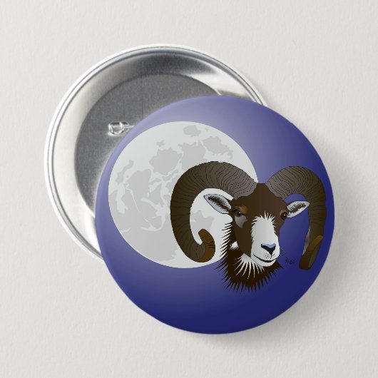 Breedte Buttonnen Ronde Button 7,6 Cm (Voorkant /achterkant)