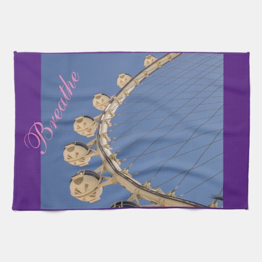 Breedte en doe Yoga Las Vegas Style Theedoek (Horizontaal)