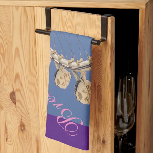 Breedte en doe Yoga Las Vegas Style Theedoek (Derde Gevouwen)