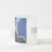 Breedte figuur van de Republiek 1255 Matglas Koffiemok (Voorkant links)