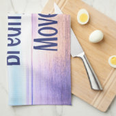 Breedte in, Breedte uit, Verplaatsen, Motivatie Theedoek (Quarter Fold)