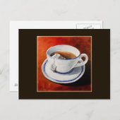 Breedte in een beker briefkaart (Voorkant / Achterkant)