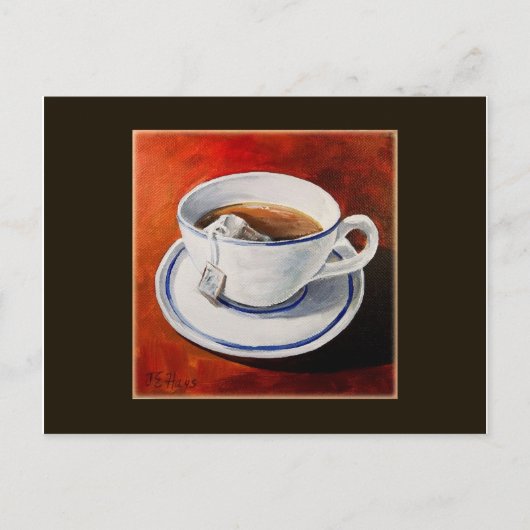 Breedte in een beker briefkaart (Voorkant)