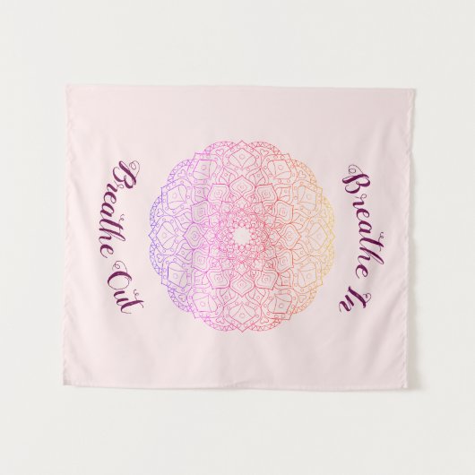 Breedte in het afbreken van de muur wandkleed (Voorkant (horizontaal))