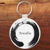 Breedte met Enso-symbool Sleutelhanger (Voorkant)