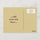 Breedte met schild briefkaart (Achterkant)