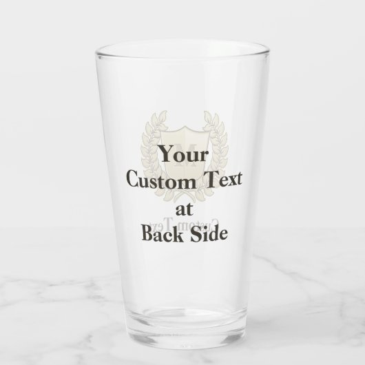 Breedte met schild glas (Achterkant)