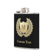 Breedte met schild heupfles (Links)