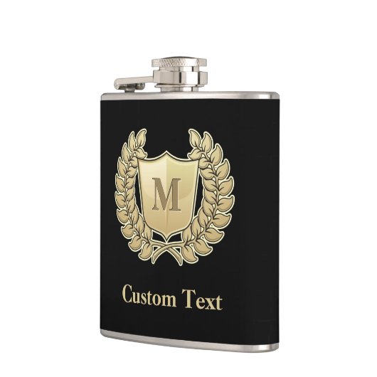 Breedte met schild heupfles (Links)