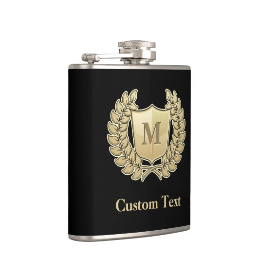 Breedte met schild heupfles (Rechts)