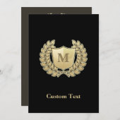 Breedte met schild kaart (Voorkant / Achterkant)