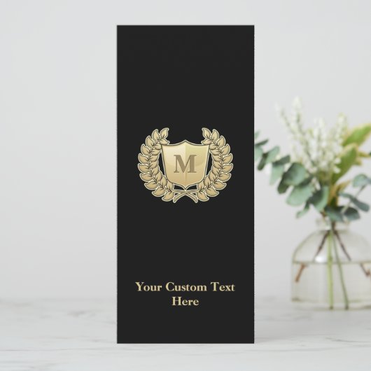 Breedte met schild kaart (Staand voorkant)