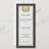 Breedte met schild kaart (Achterkant)