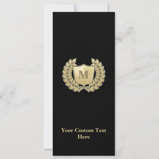 Breedte met schild kaart (Voorkant)