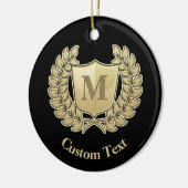 Breedte met schild keramisch ornament (Links)