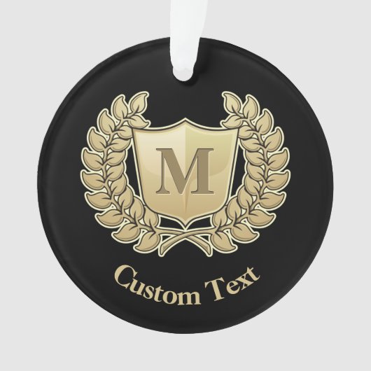 Breedte met schild ornament (voorkant)