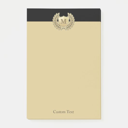 Breedte met schild post-it® notes (Voorkant)
