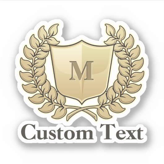 Breedte met schild sticker (Voorkant)