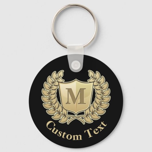 Breedte met Shield Sleutelhanger (Voorkant)